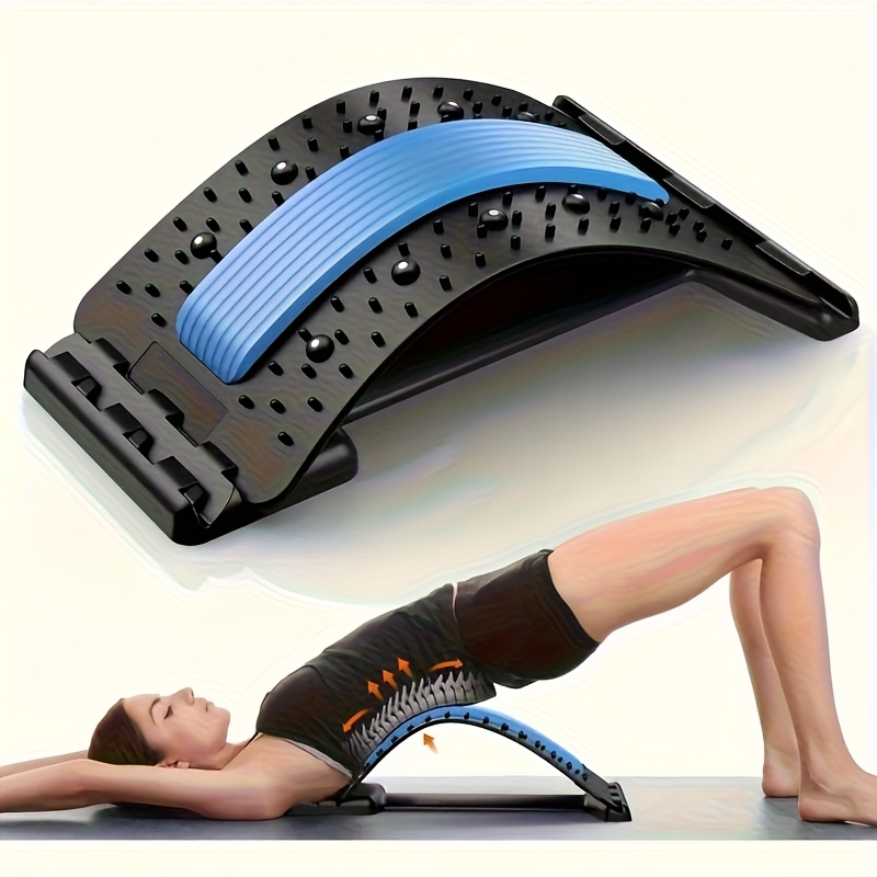 Sports Equipment For Home - 3단계 등 스트레칭 자세 교정기 요추