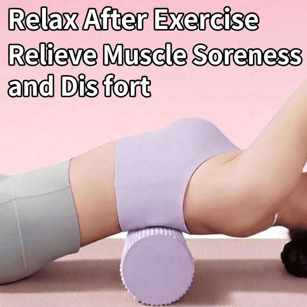 Sports Equipment For Home - 요가 폼 롤러 EVA 고밀도 요가