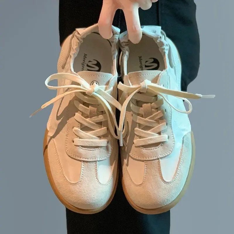 운동화 플랫 여성 신발 스포츠 숙녀 신발 레이스 업 럭 - Sports Equipment Resale 리뷰 및 가격
