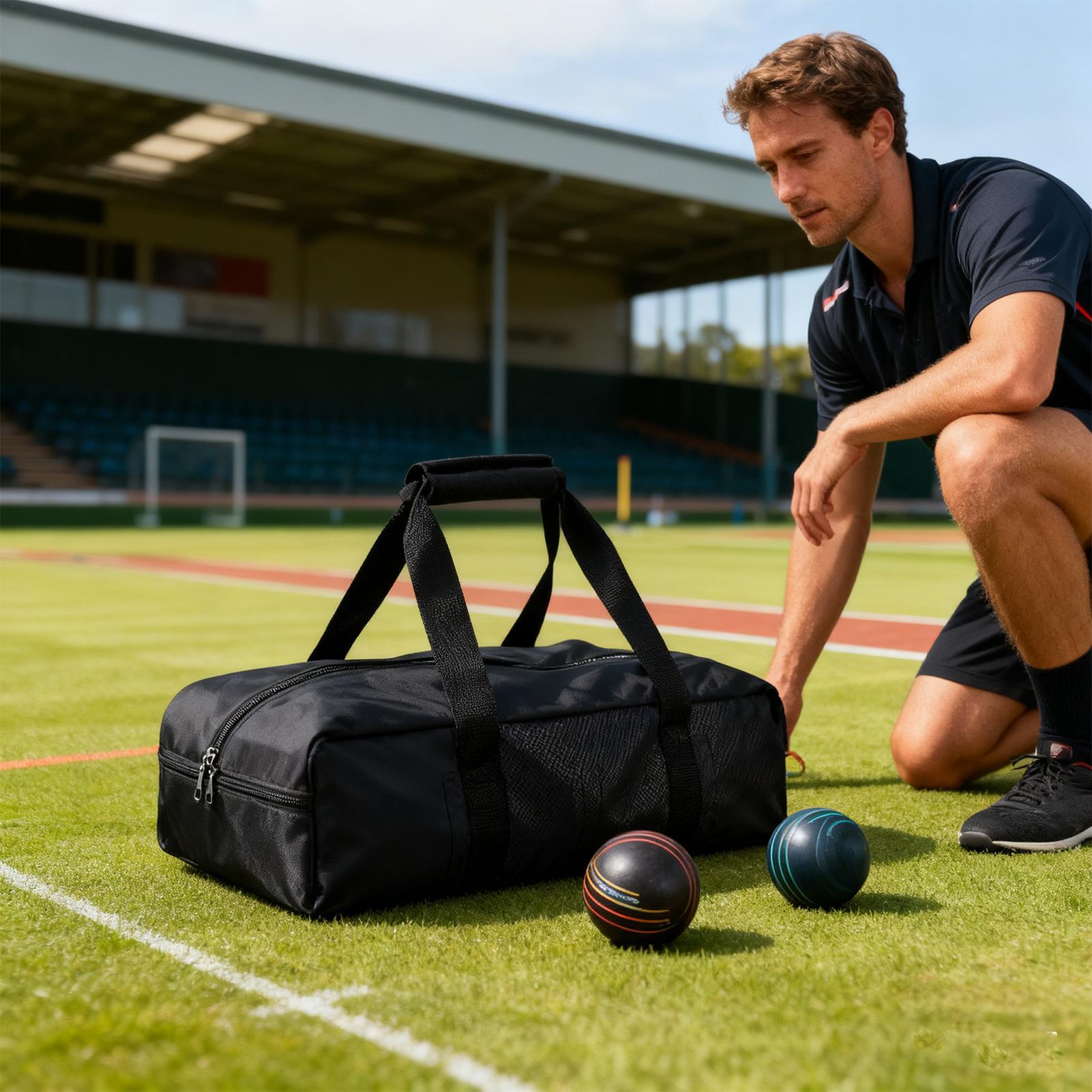볼 가방 8칸 방수 토트백 편안한 보체 볼 세트 휴대용 - Bocce Ball Set 리뷰 및 가격
