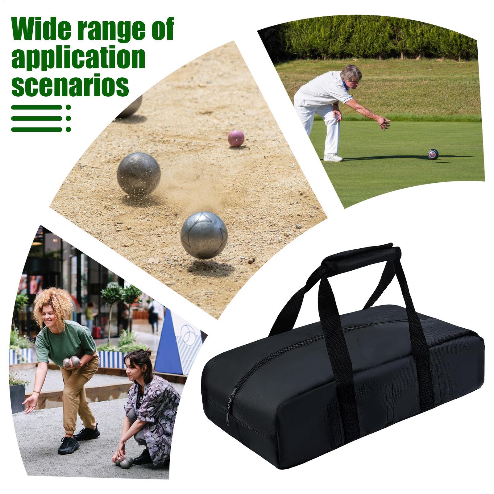 볼 가방 8칸 방수 토트백 편안한 보체 볼 세트 휴대용 - Bocce Ball Set 리뷰 및 가격