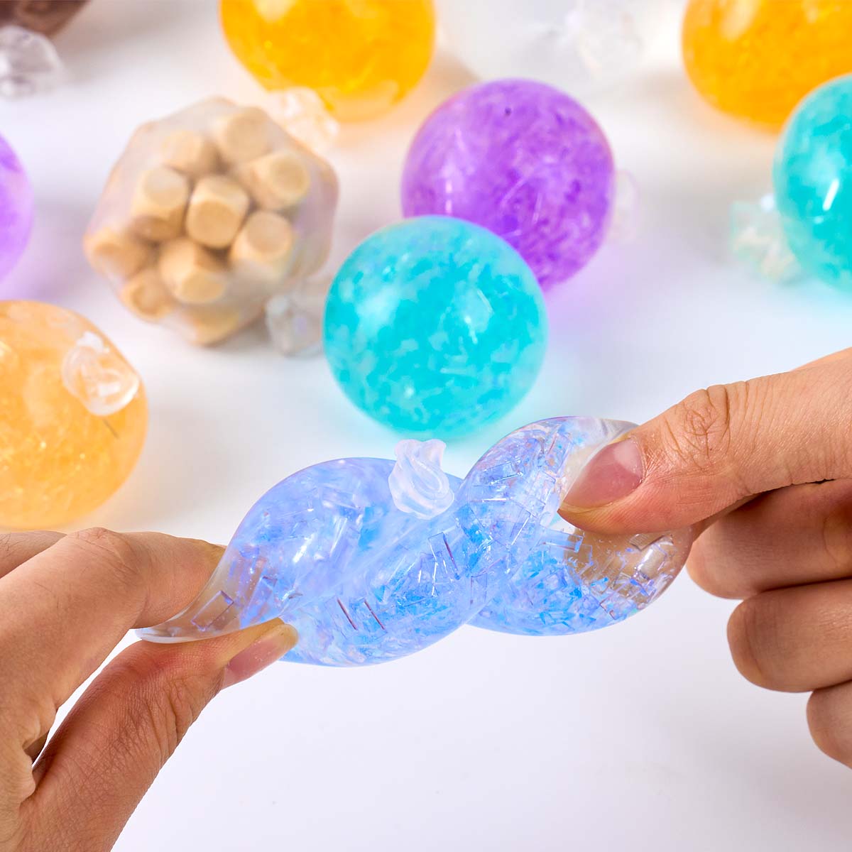 6개 투명 소프트 TPR 빈 볼 스킨 DIY 수제 버블 - Bocce Ball Set 리뷰 및 가격