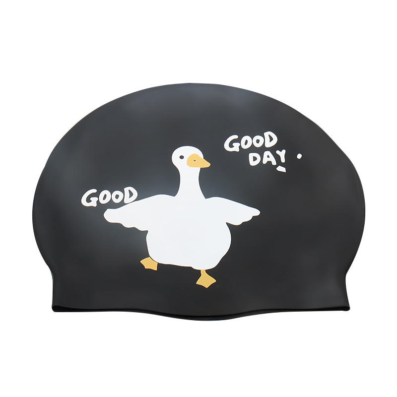 어린이용 실리콘 만화 수영모 방수 여자 전문 귀 보호  - Swim Cap Silicone 리뷰 및 가격