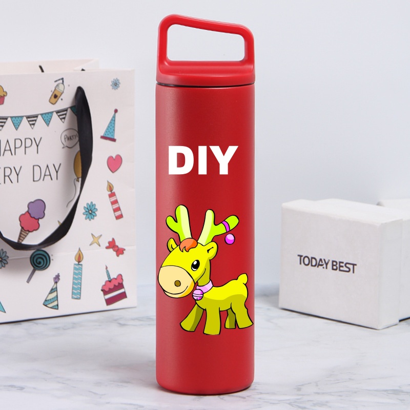 1pcs 500ml 새로운 넓은 입 스테인레스 스틸 진 - Sports Equipment Logos 리뷰 및 가격