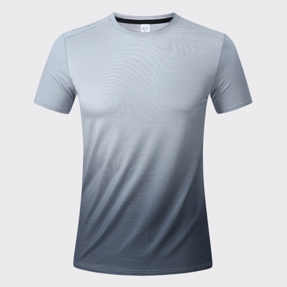 남성 피트니스 러닝 티셔츠 체육관 스포츠 그라데이션 셔 - Sports Equipment Logos 리뷰 및 가격