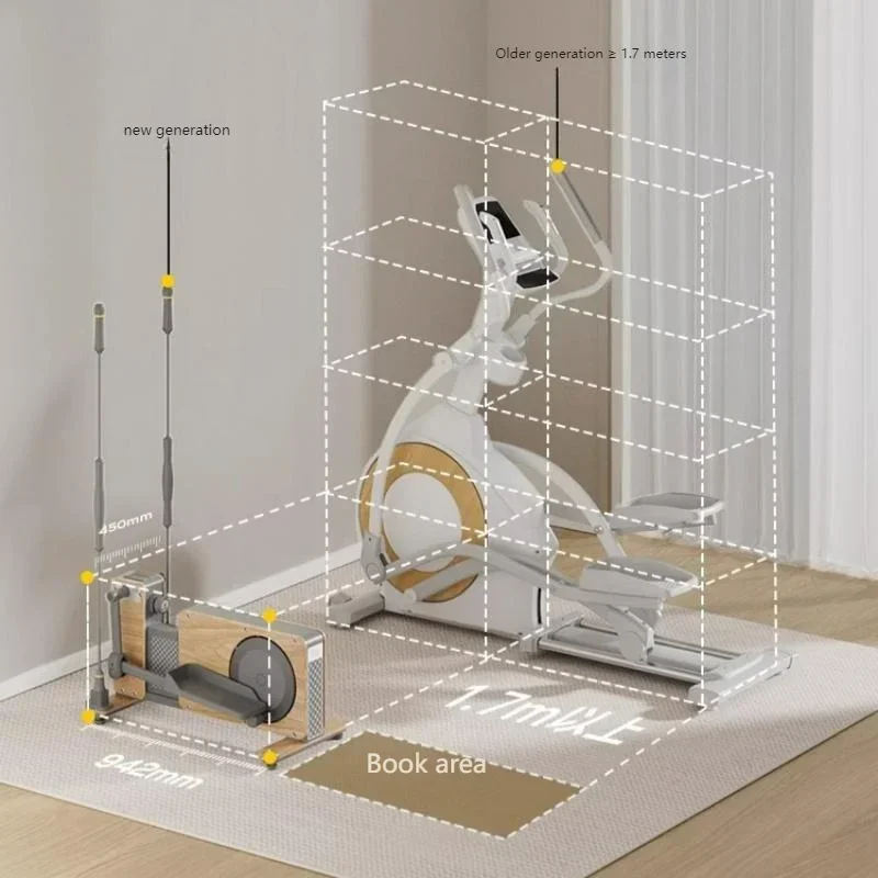엘립틱 머신 소형 나무 말 홈 피트니스 스포츠 장비 소 - Sports Equipment For Home 리뷰 및 가격